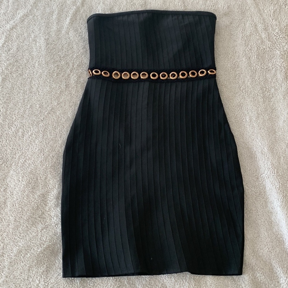 🌸by the way | Candy Grommet Strapless Dress - Picture 2 of 4